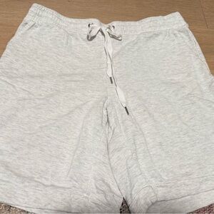 Soma Cream Drawstring Shorts